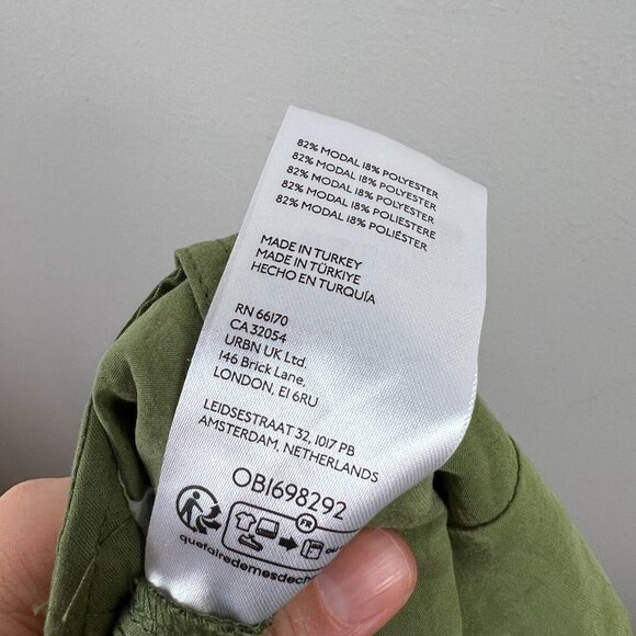 Anthropologie Olive Wide Leg Pants - Picture 11 of 11